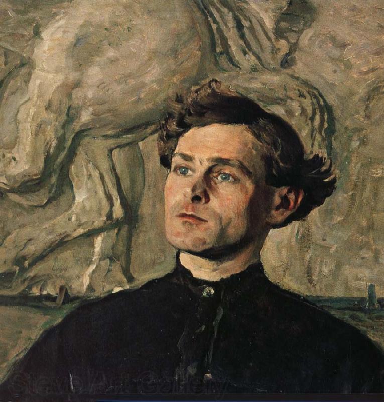 Nesterov Nikolai Stepanovich The Portrait of Colin Norge oil painting art